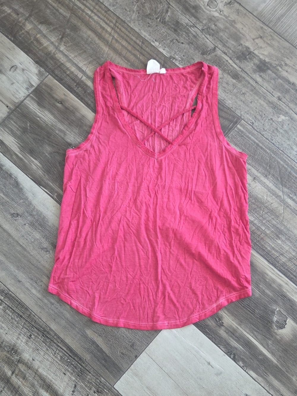 Buckle White Crow Tank Top Large